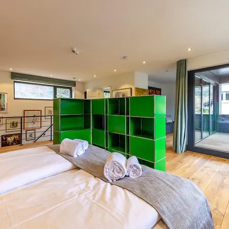 Gesamtes King Size Kueche Tv Regendusche Loggia بادن بادن